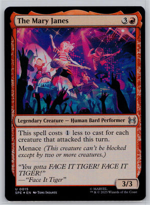 The Mary Janes Marvel's Spider-Man: Eternal-Legal Magic: The Gathering Foil NM