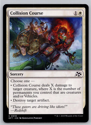 Collision Course Aetherdrift Magic: The Gathering Near Mint