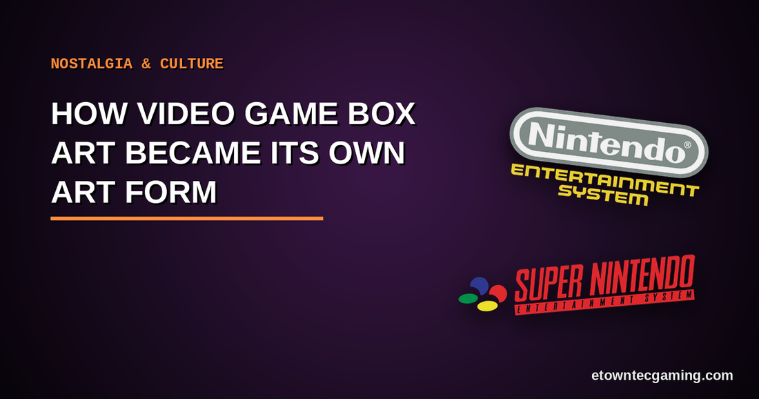 How Video Game Box Art Became Its Own Art Form
