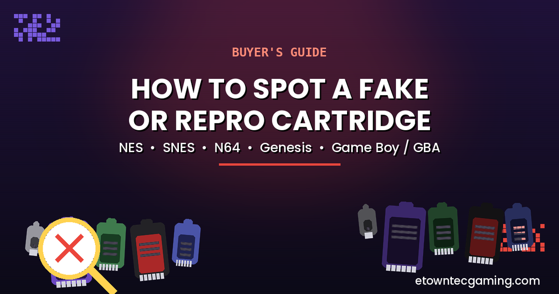 How to Spot a Fake or Reproduction Cartridge