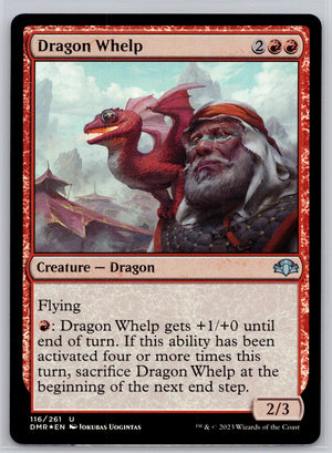 Dragon Whelp Dominaria Remastered Magic: The Gathering Foil Near Mint