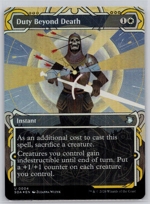 Duty Beyond Death Secrets of Strixhaven: Mystical Archive M:TG Foil NM