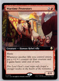 Wartime Protestors (Extended Art) Avatar: The Last Airbender M:TG NM
