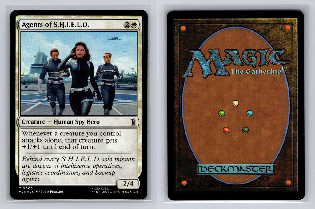 Agents of S.H.I.E.L.D. Marvel Super Heroes Magic: The Gathering Foil Near Mint