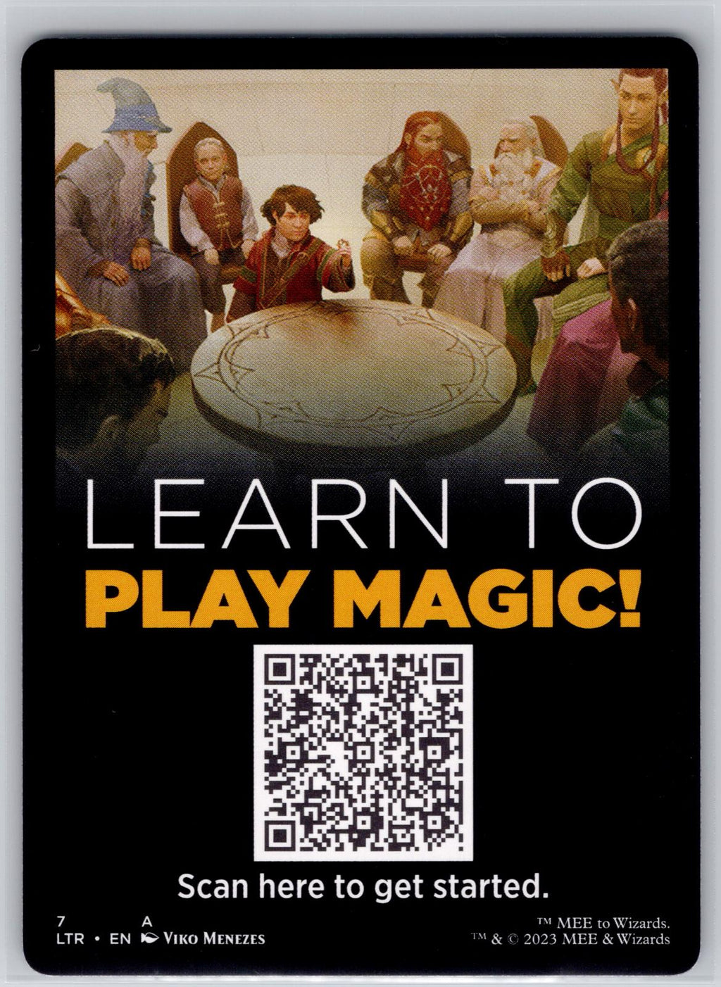 Spirit Token The Lord of the Rings:Tales of Middle-earth Magic: The Gathering NM