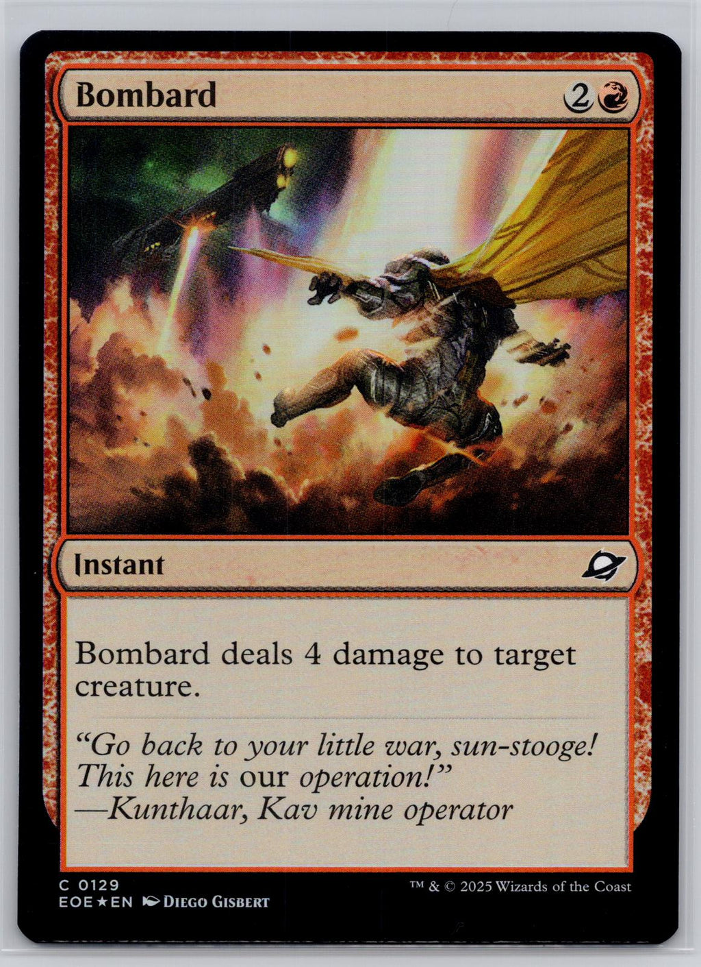 Bombard Edge of Eternities Magic: The Gathering Foil Near Mint