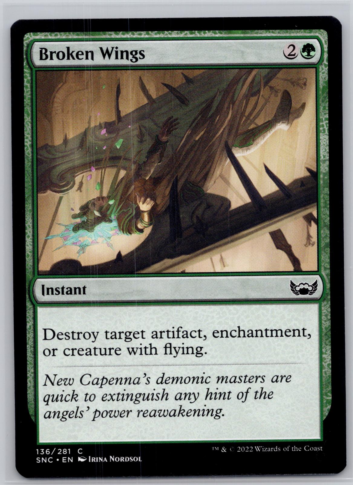 Broken Wings Streets of New Capenna Magic: The Gathering Near Mint