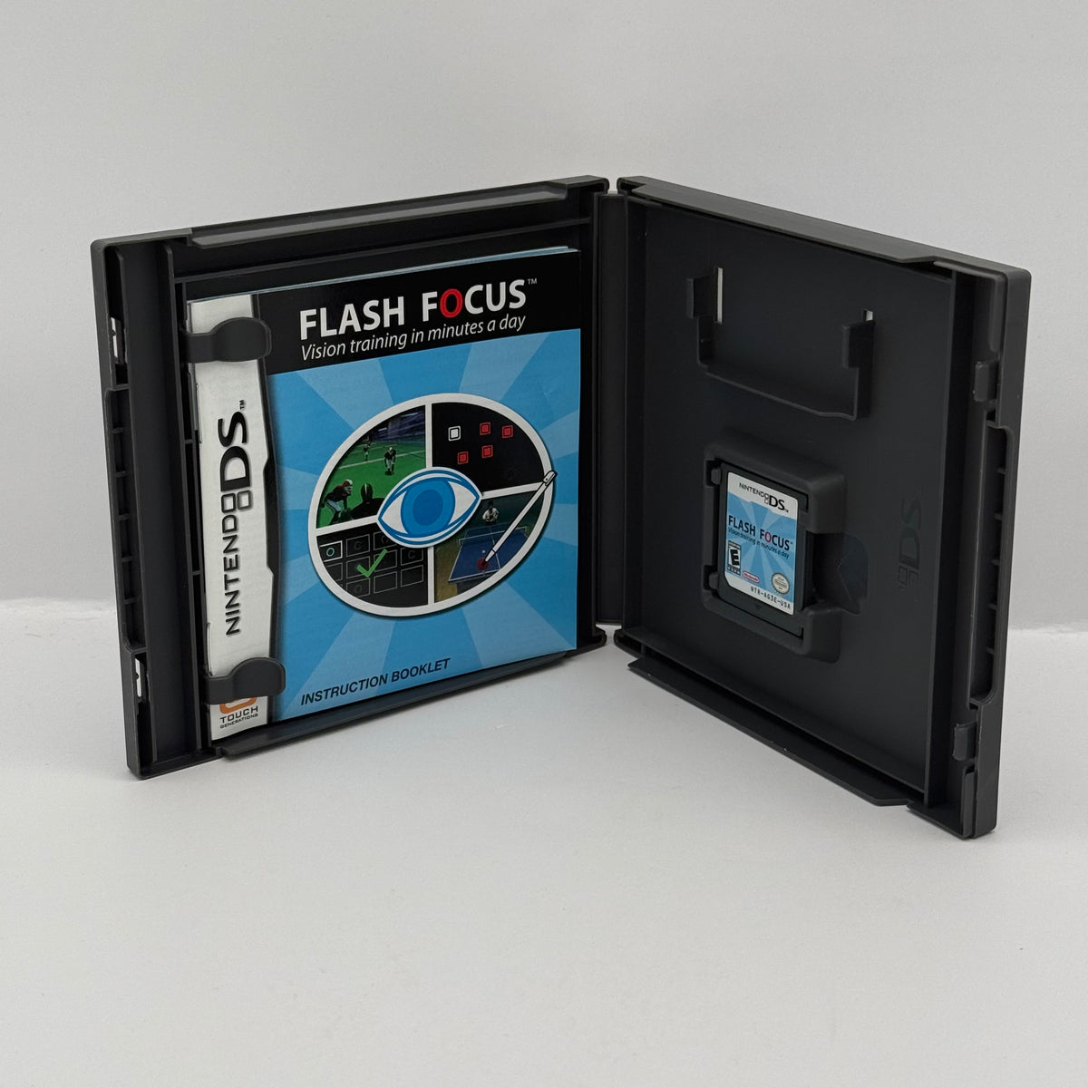 Flash Focus: Vision Training in Minutes a Day - Nintendo DS - CIB