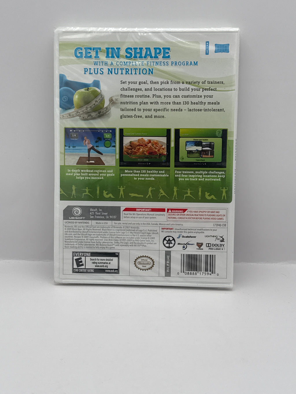 My Fitness Coach 2: Exercise & Nutrition - Wii - New Sealed