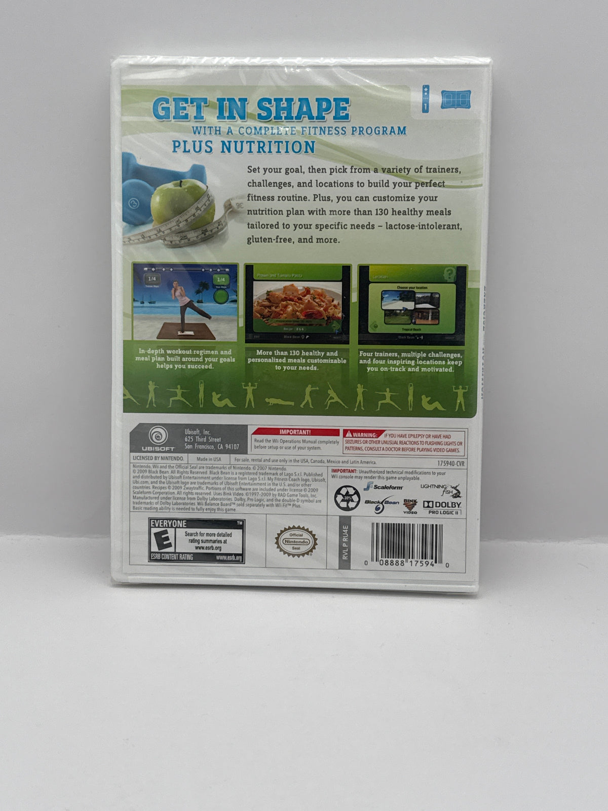 My Fitness Coach 2: Exercise & Nutrition - Wii - New Sealed