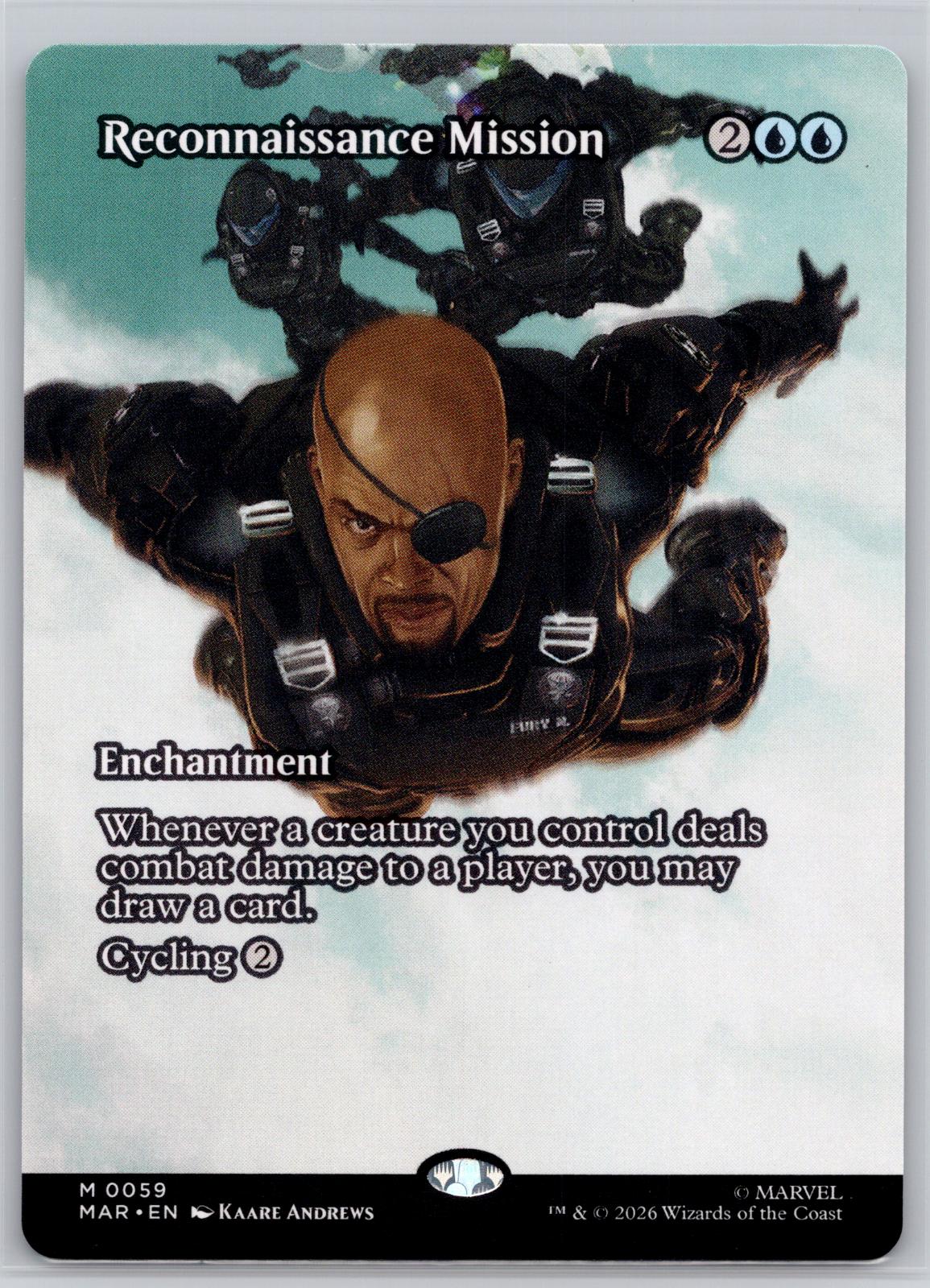 Reconnaissance Mission (Borderless) Marvel Universe Eternal-Legal M:TG NM
