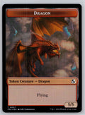 Dragon // Forest Tentacle Double-Sided Token Reality Fracture M:TG Foil NM