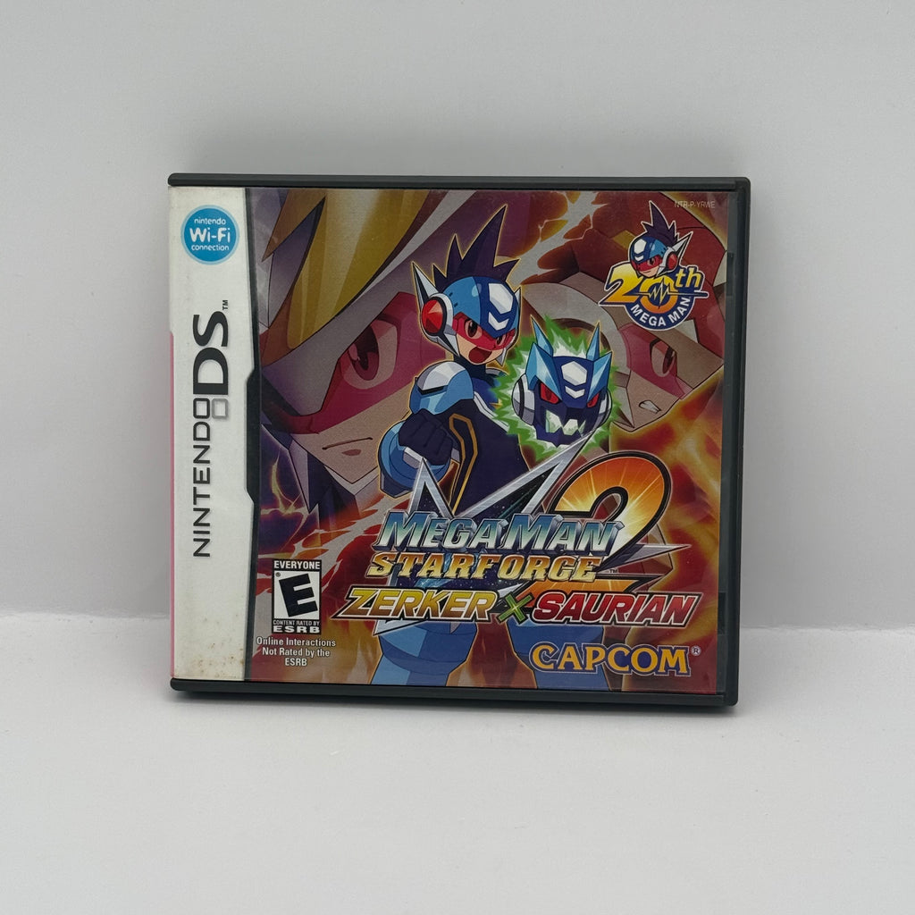 Mega Man Star Force 2: Zerker × Saurian - Nintendo DS - CIB