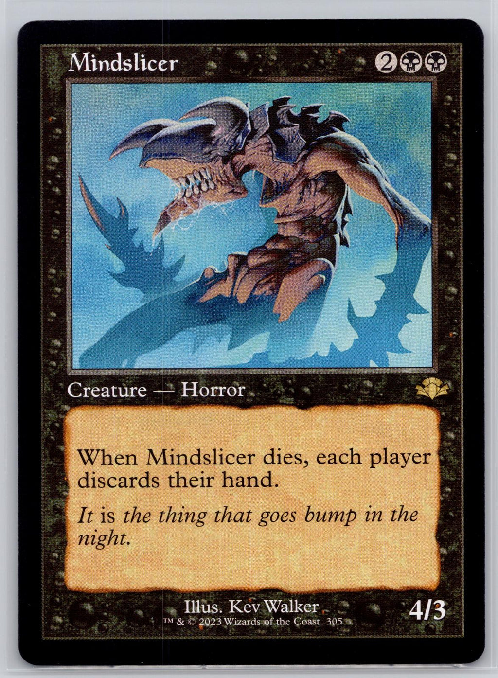 Mindslicer (Retro Frame) Dominaria Remastered Magic: The Gathering Near Mint