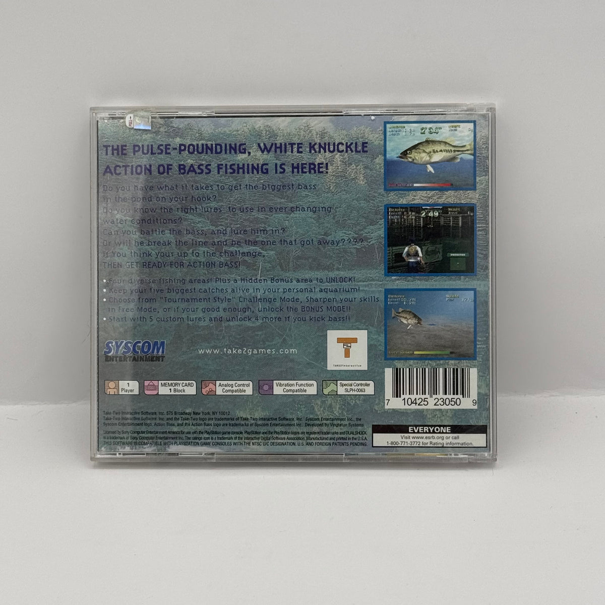 Action Bass - PS1 - CIB