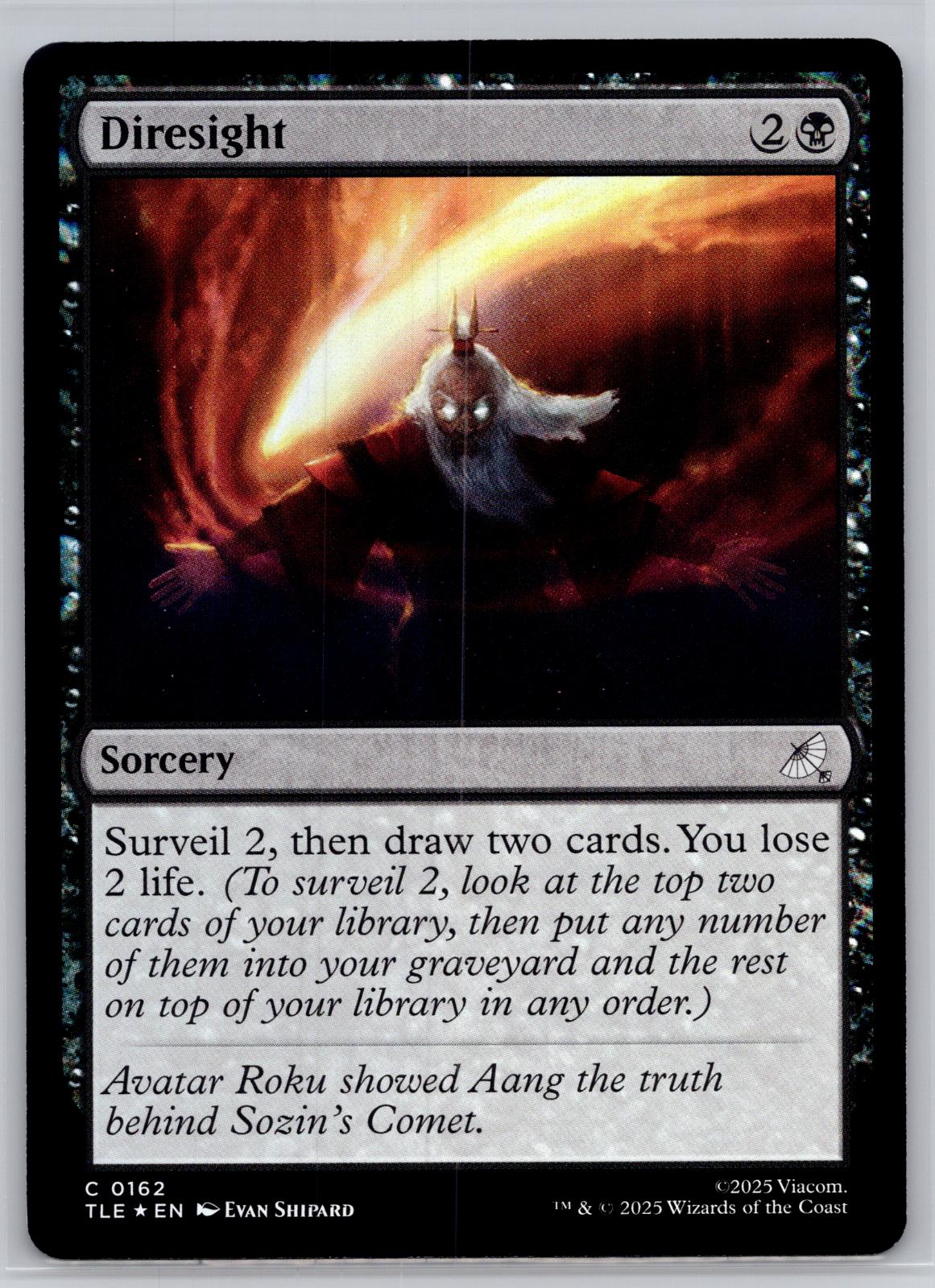 Diresight Avatar: The Last Airbender: Eternal-Legal Magic: The Gathering Foil NM