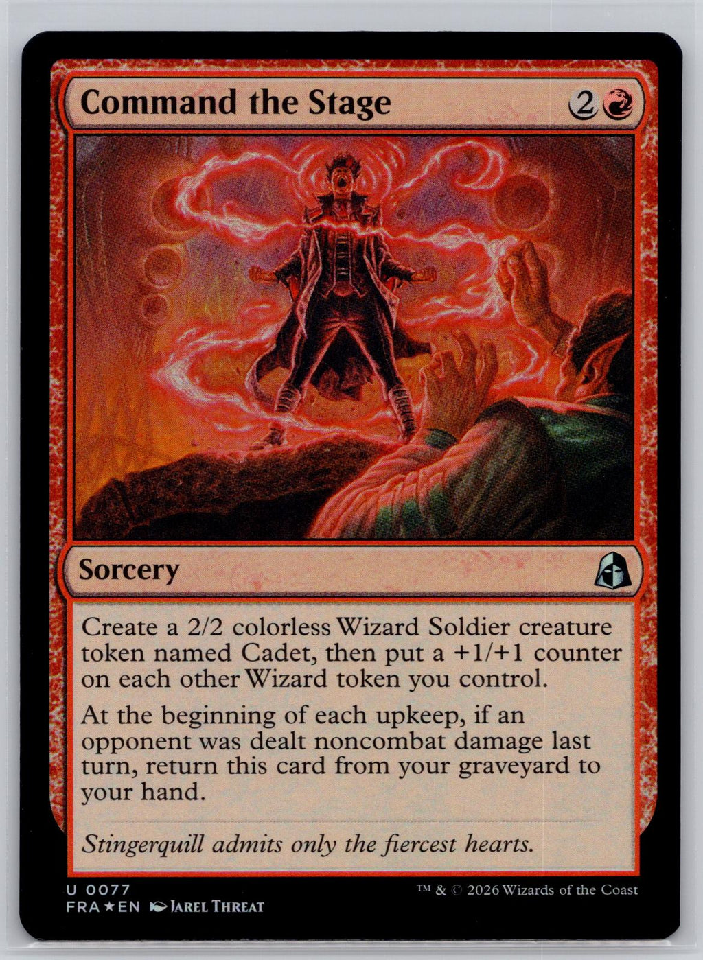 Command the Stage Reality Fracture Magic: The Gathering Foil Near Mint