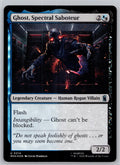 Ghost, Spectral Saboteur Marvel Super Heroes Magic: The Gathering Foil Near Mint