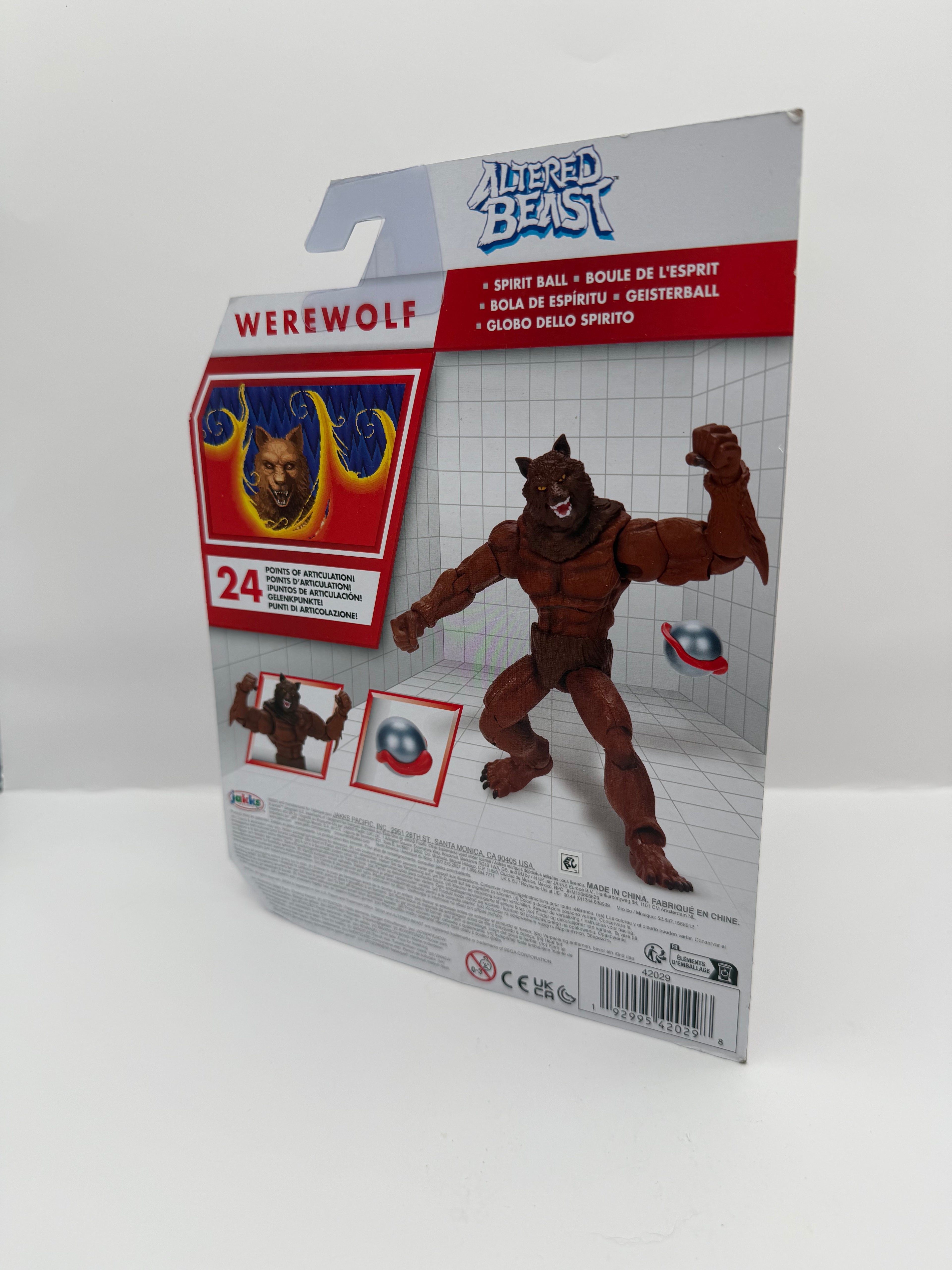 Altered Beast Werewolf 4.5" Gaming Action Figure