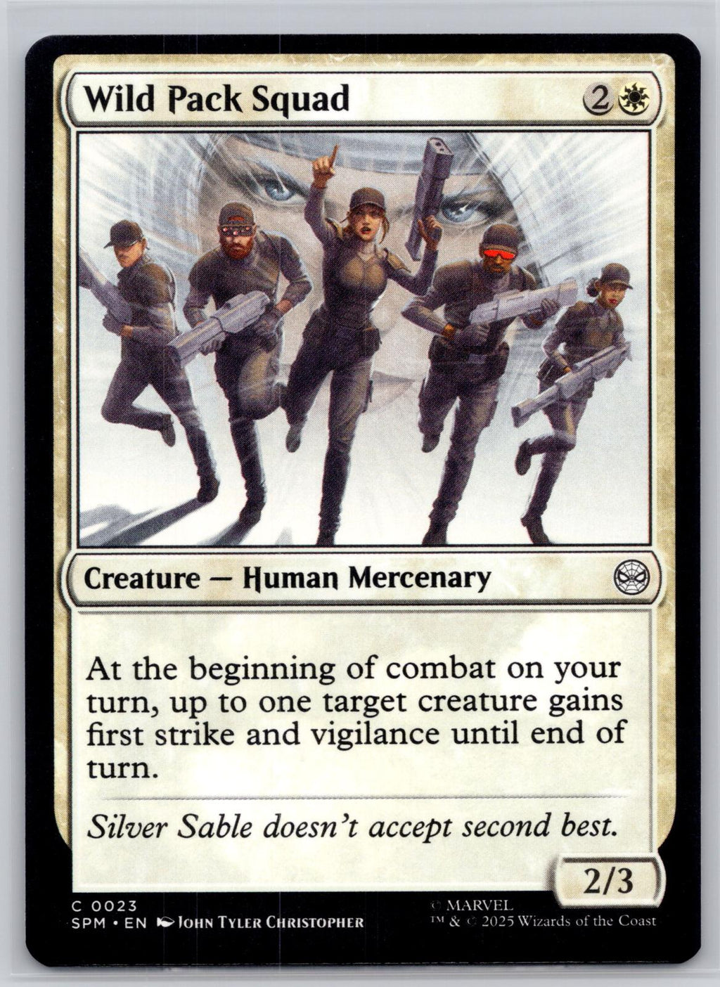 Wild Pack Squad Marvel's Spider-Man Magic: The Gathering Near Mint