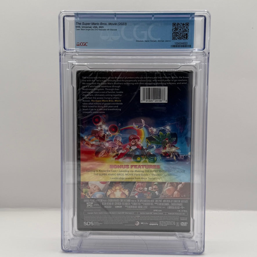 The Super Mario Bros. Movie (2023) DVD CGC 9.8 A++