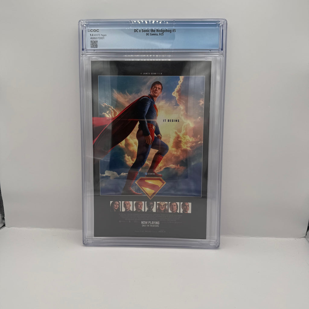 DC x Sonic the Hedgehog #5 (DC Comics) - CGC 9.4