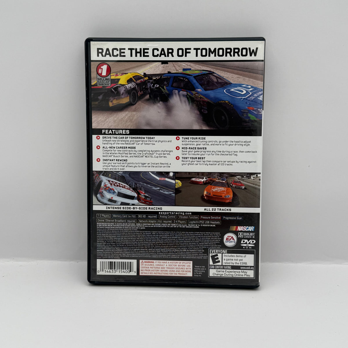 NASCAR 08 - PS2 - CIB