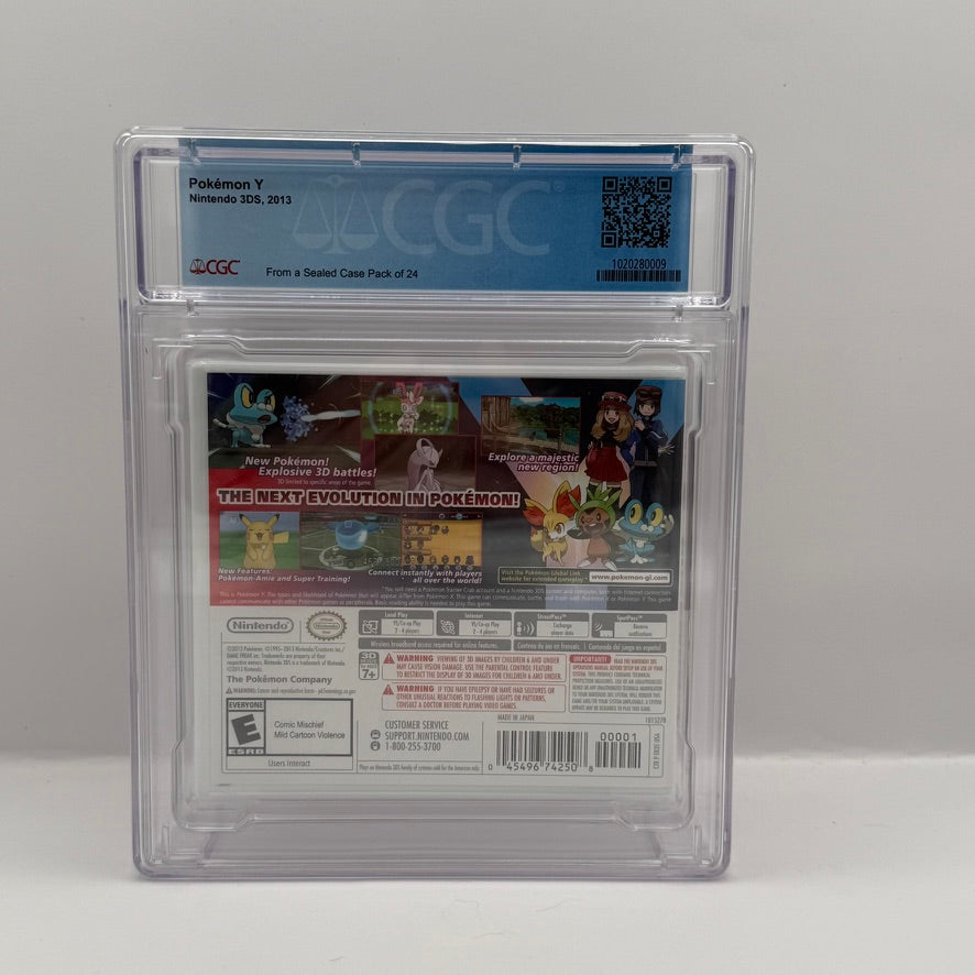 Pokémon Y (Nintendo 3DS) CGC 9.8 A++