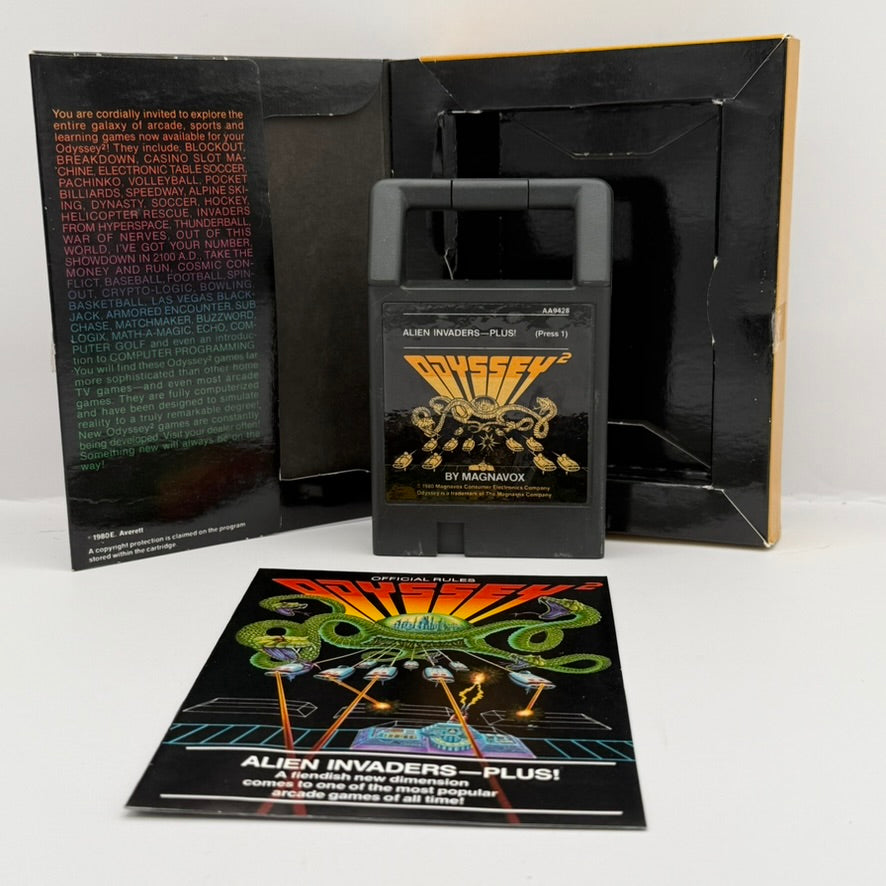 Alien Invaders - Plus! - Odyssey 2 - CIB