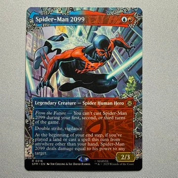 Spider-Man 2099 [Borderless] – Brand New/Uncirculated – Marvel's Spider-Man (SPM) – MTG