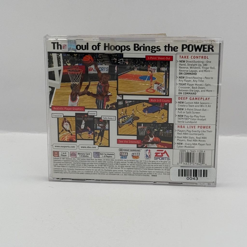 NBA Live 98 - PS1 - CIB