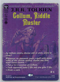 Gollum, Riddle Master (Borderless) (Surge Foil) The Hobbit M:TG NM