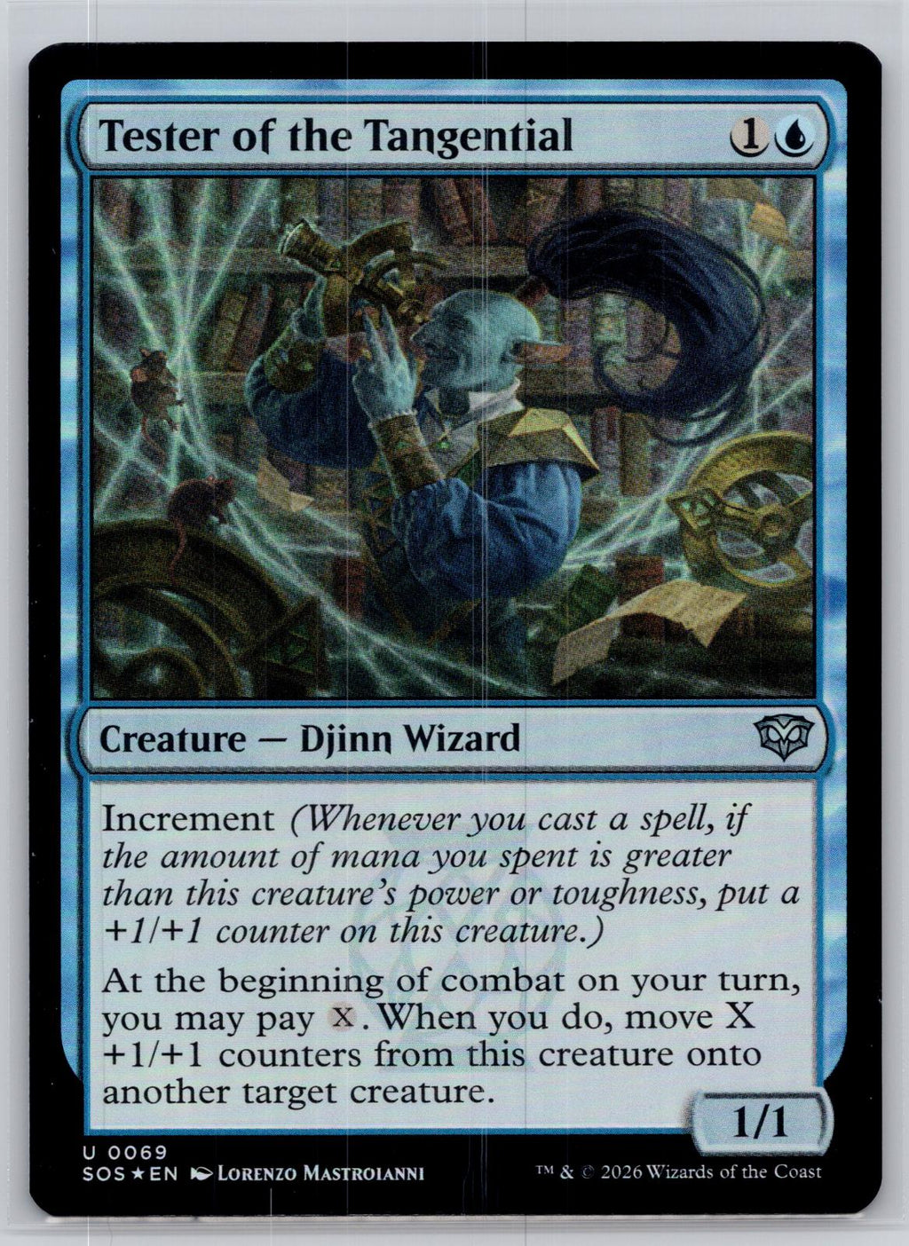 Tester of the Tangential Secrets of Strixhaven Magic: The Gathering Foil NM