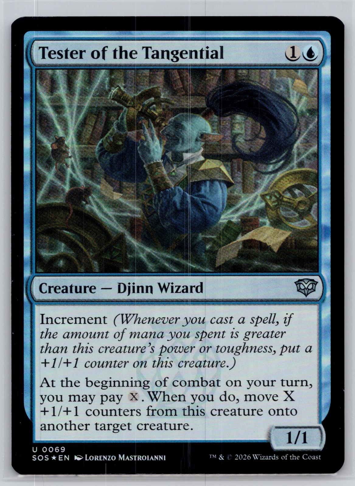 Tester of the Tangential Secrets of Strixhaven Magic: The Gathering Foil NM