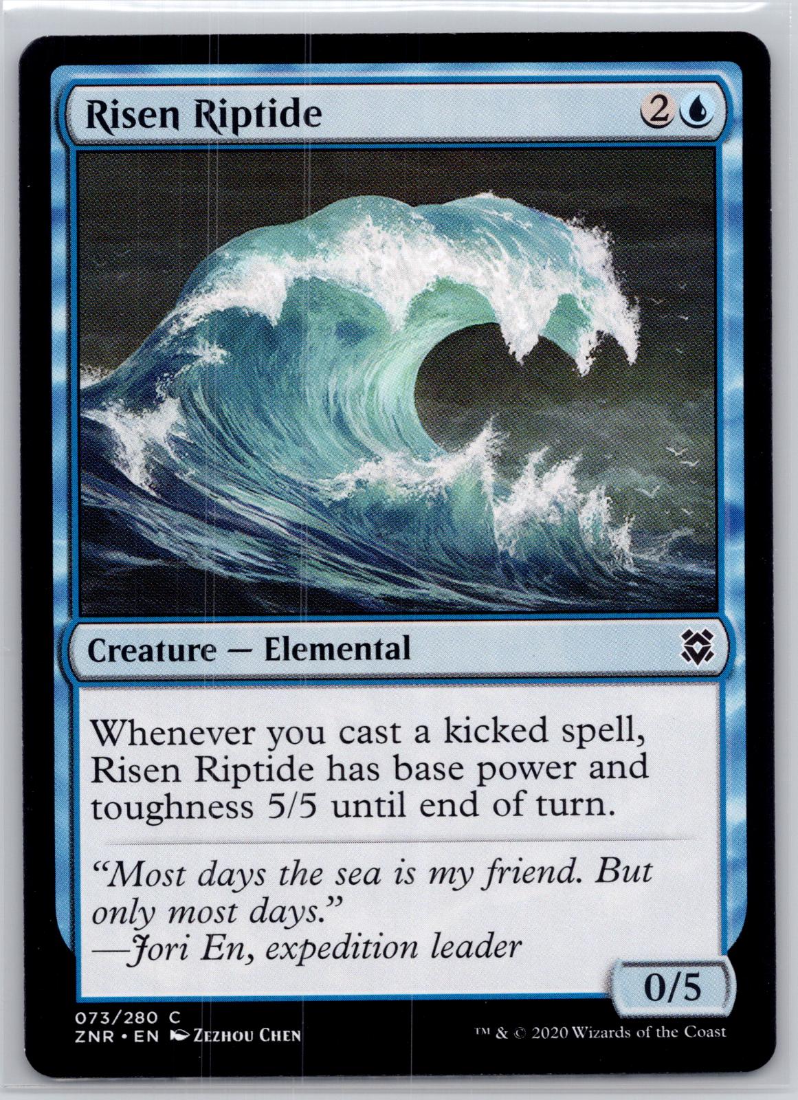 Risen Riptide Zendikar Rising Magic: The Gathering Near Mint