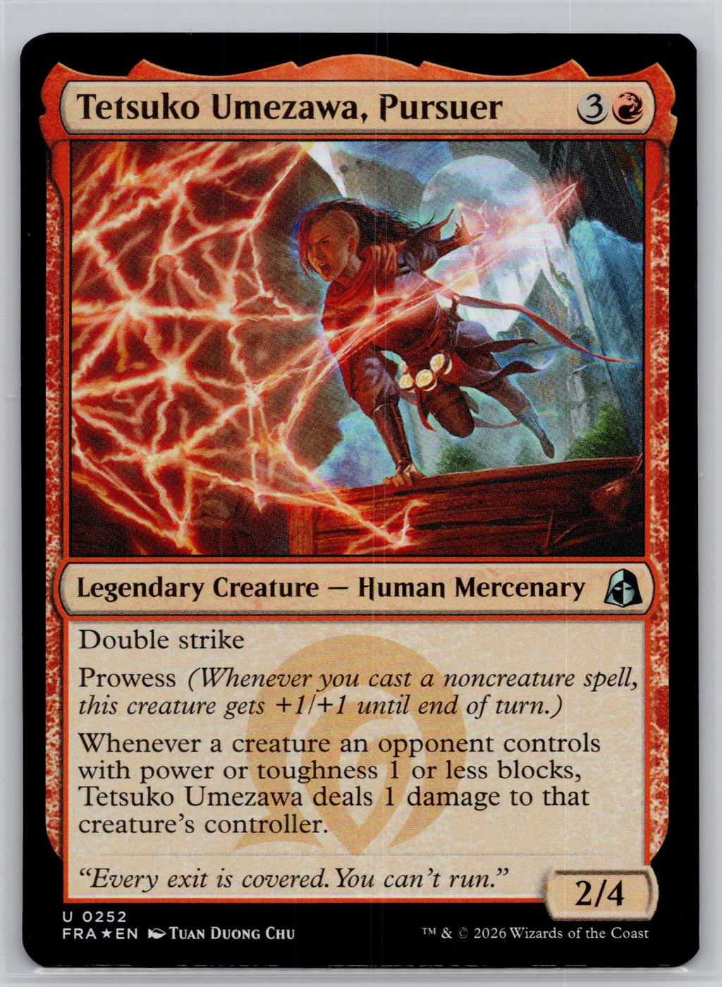 Tetsuko Umezawa, Pursuer Reality Fracture Magic: The Gathering Foil Near Mint