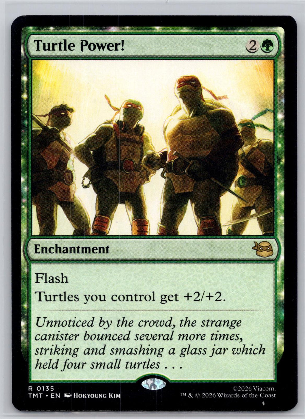 Turtle Power! Teenage Mutant Ninja Turtles Magic: The Gathering Near Mint