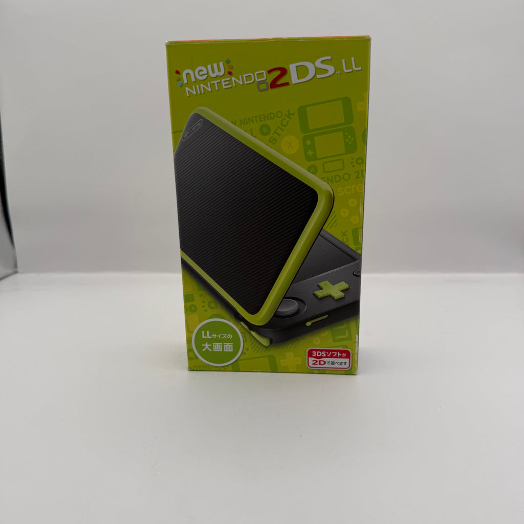 New Nintendo 2DS LL Black & Lime (JP Nintendo 3DS)