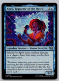 April, Reporter of the Weird Teenage Mutant Ninja Turtles M:TG Foil NM