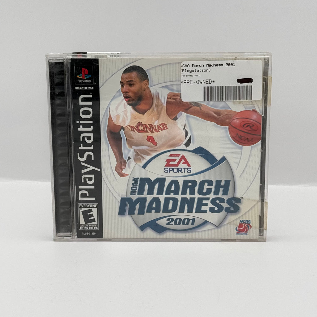 NCAA March Madness 2001 - PS1 - CIB