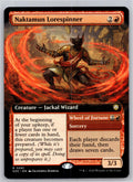 Naktamun Lorespinner (Extended Art) Commander: Secrets of Strixhaven M:TG NM