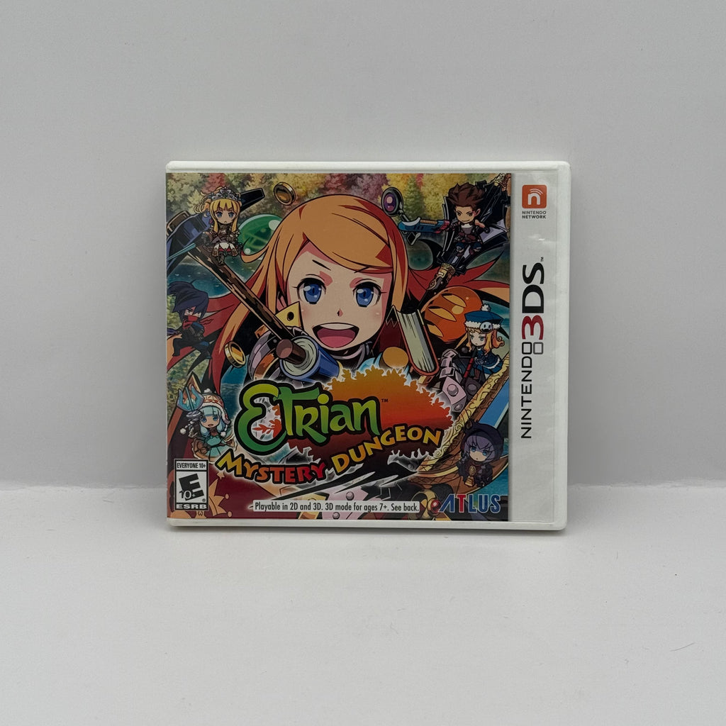 Etrian Mystery Dungeon - Nintendo 3DS - Case Only (No Game)