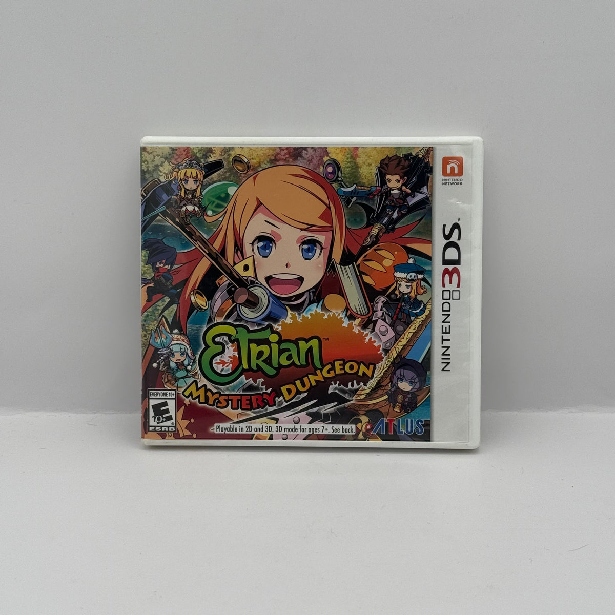 Etrian Mystery Dungeon - Nintendo 3DS - Case Only (No Game)