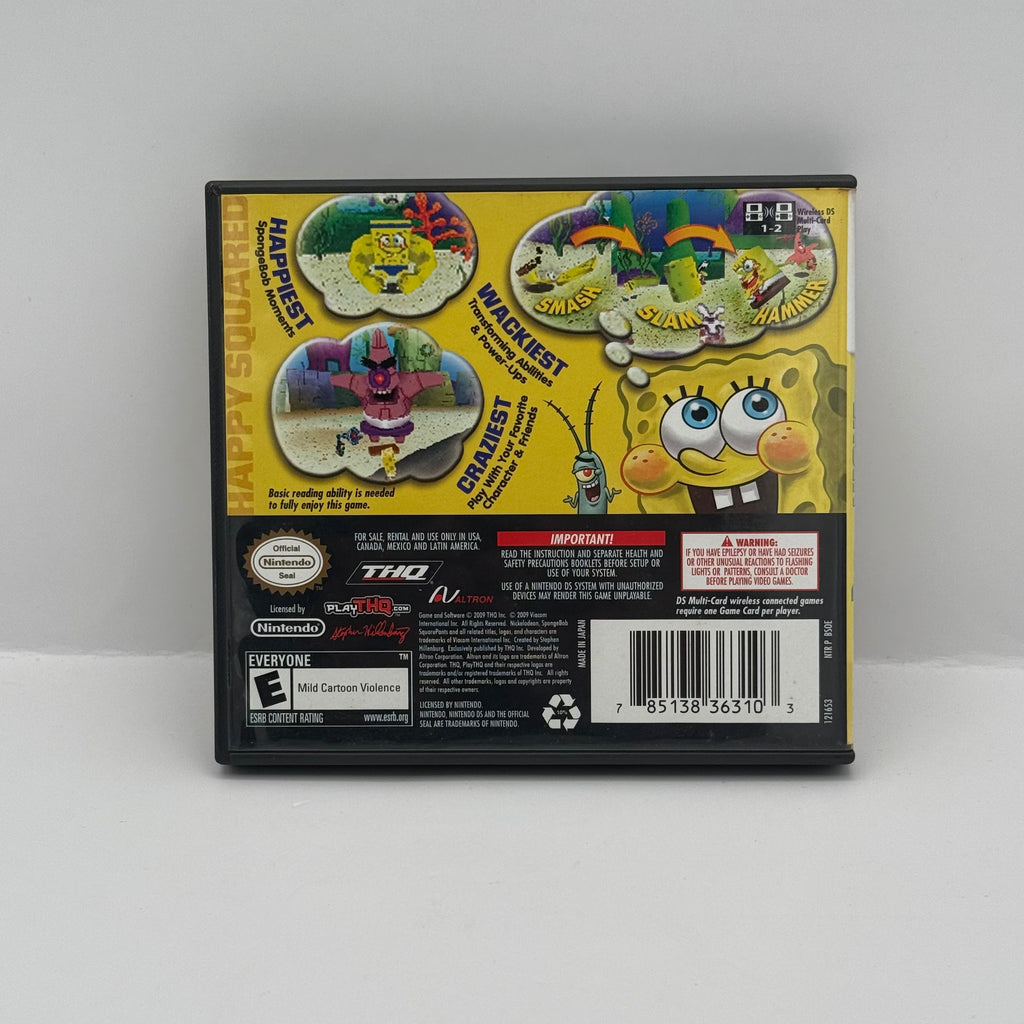 SpongeBob's Truth or Square - Nintendo DS - CIB