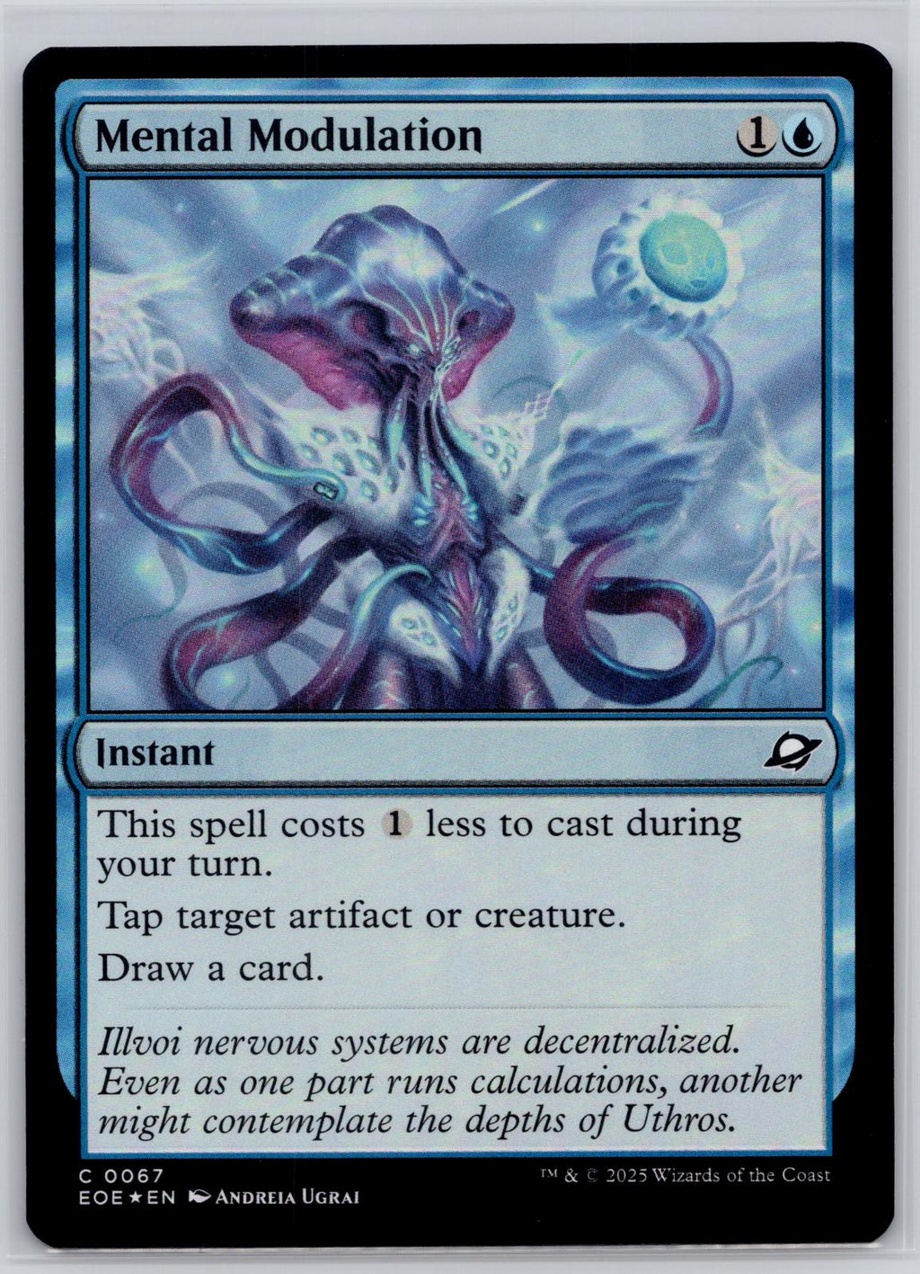 Mental Modulation Edge of Eternities Magic: The Gathering Foil Near Mint
