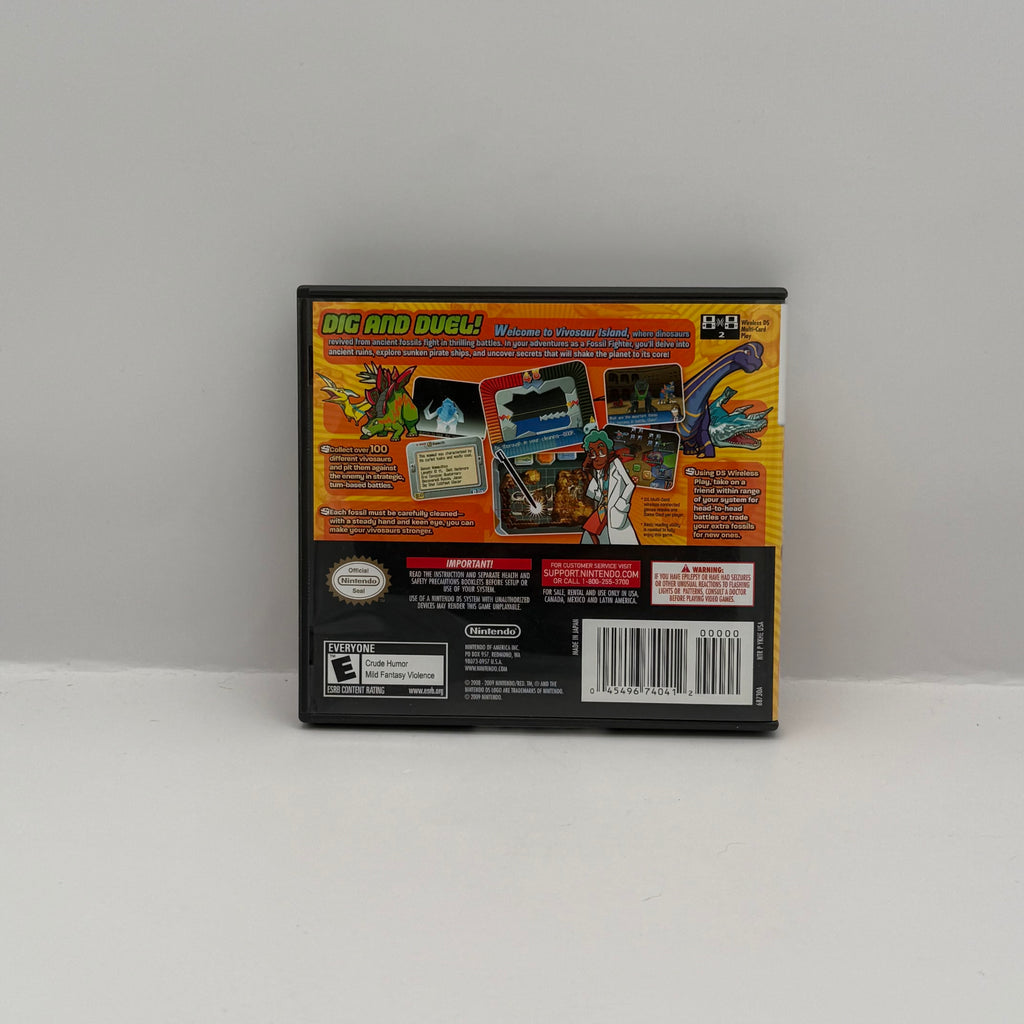 Fossil Fighters - Nintendo DS - Case & Manual Only (No Game)