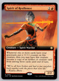 Spirit of Resilience (Extended Art) Commander: Secrets of Strixhaven M:TG NM