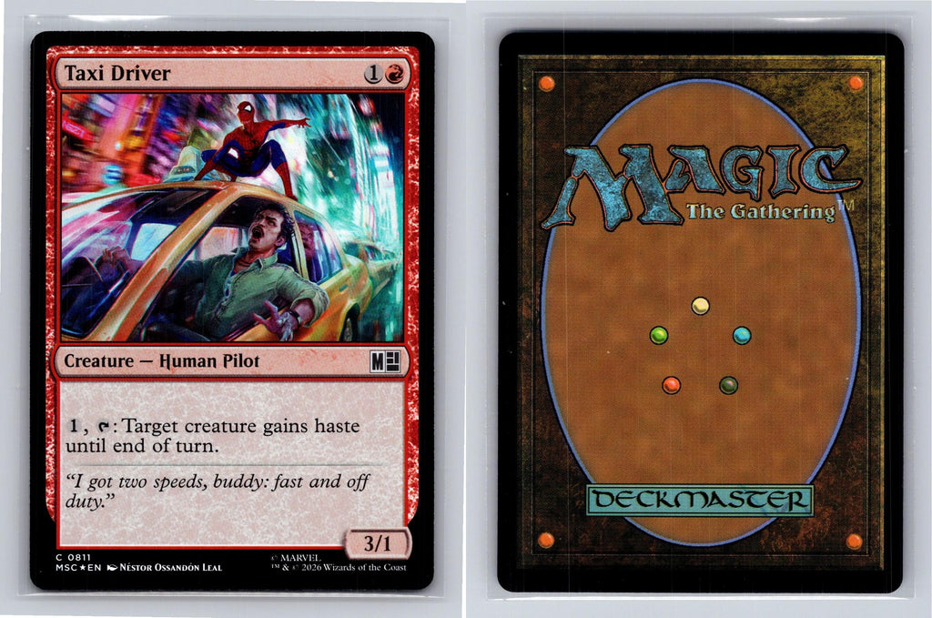 Taxi Driver Commander: Marvel Super Heroes Magic: The Gathering Near Mint