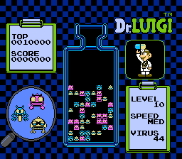 Dr. Luigi Puzzle - NES