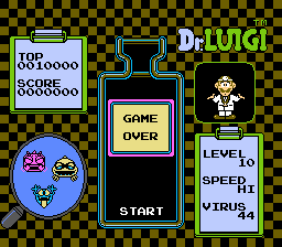 Dr. Luigi Puzzle - NES